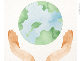 Erde, Nachhaltigkeit, in unseren Händen